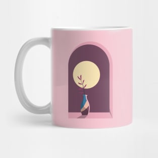 Vase in moonlight Mug